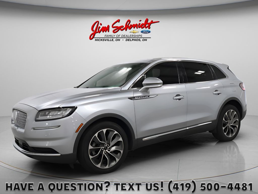 Silver Radiance Metallic Clearcoat 2023 Lincoln Nautilus SUV / Crossover All-Wheel Drive 8-Speed Automatic