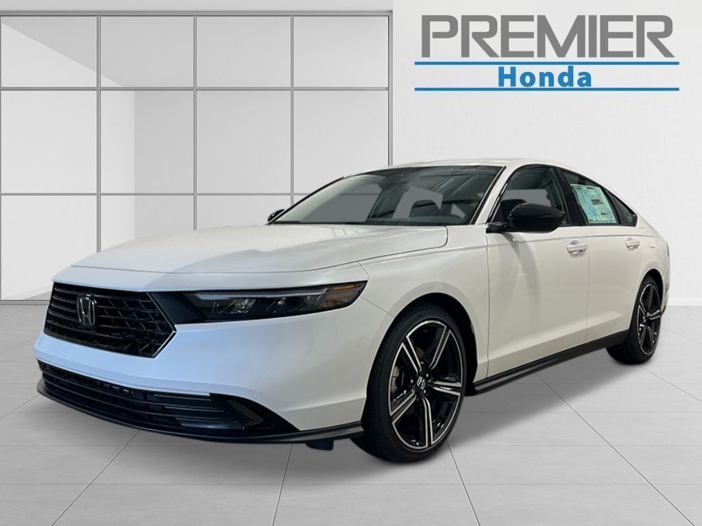 White 2026 Honda Accord Sedan Front-Wheel Drive Continuously Variable Transmission