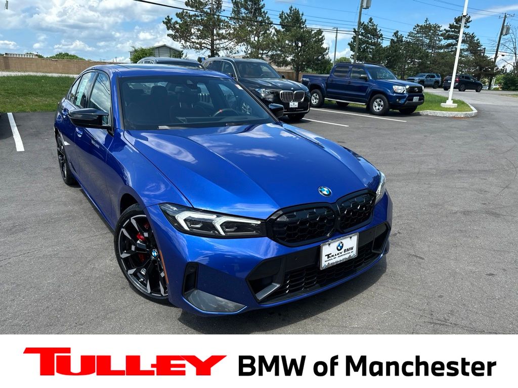 Portimao Blue Metallic 2025 BMW 3 Series Sedan All-Wheel Drive 8-Speed Automatic
