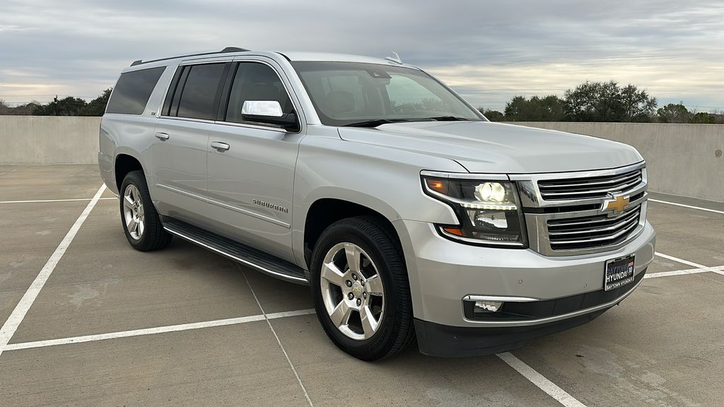 2015 Chevrolet Suburban LTZ Silver at Classic Elite Chevrolet Sugar Land