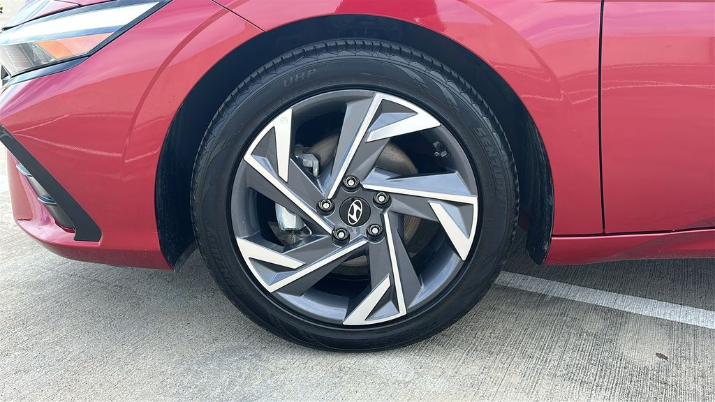 2025 Hyundai Elantra Limited Red at Emmons Autoplex