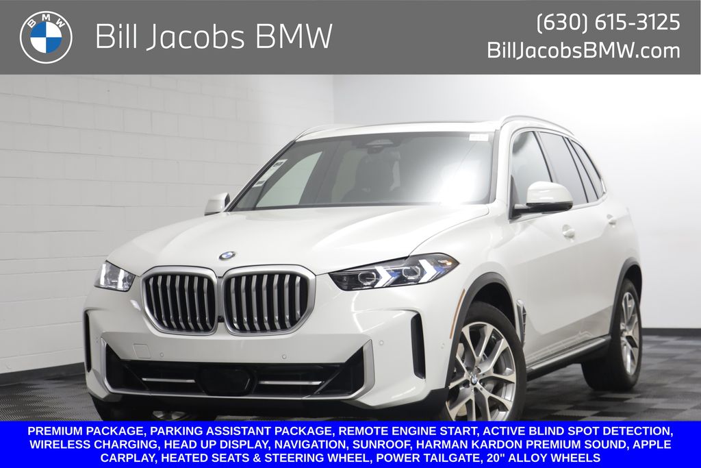 Alpine White 2026 BMW X5 SUV / Crossover All-Wheel Drive Automatic