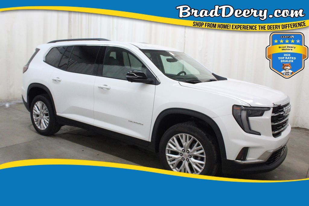 Summit White 2026 GMC Acadia Elevation FWD SUV / Crossover Front-Wheel Drive 8-Speed Automatic