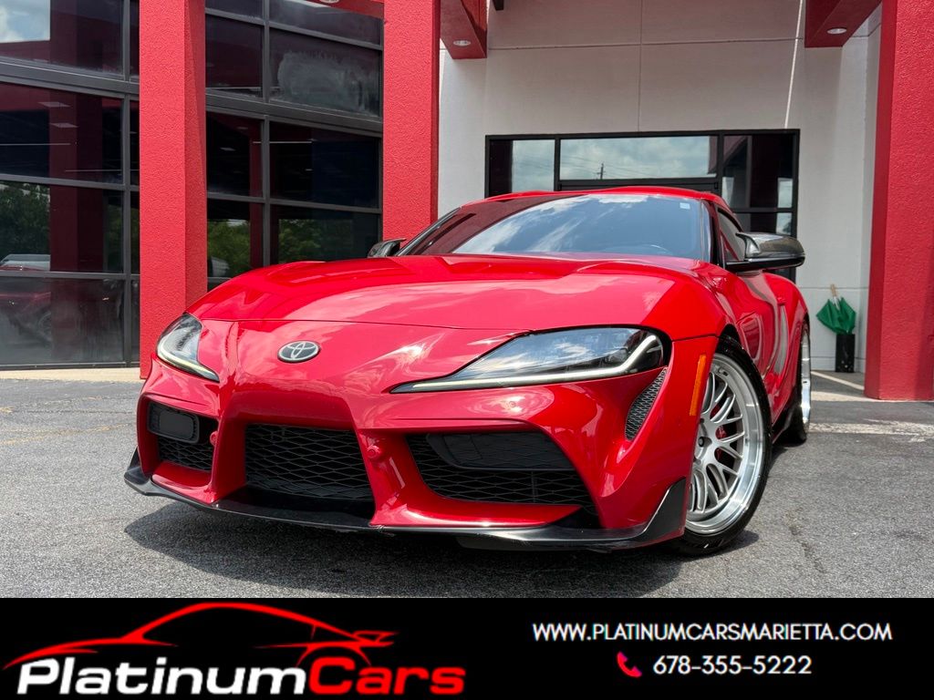 Renaissance Red 2022 Toyota Supra Coupe Rear-Wheel Drive 8-Speed Automatic