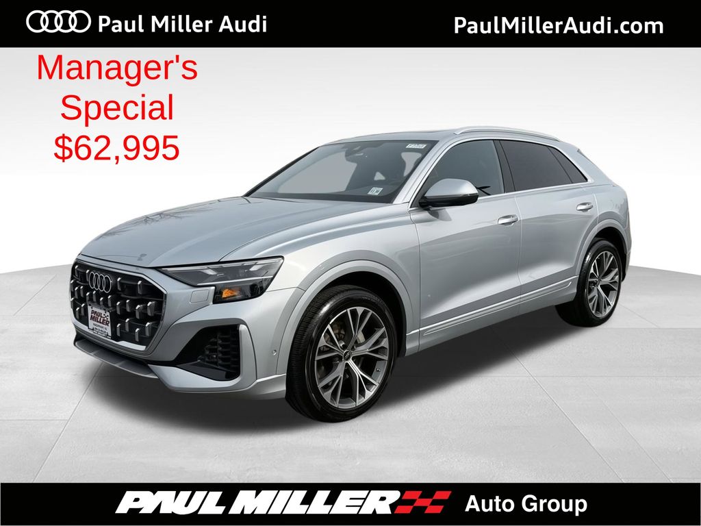 Satellite Silver Metallic 2025 Audi Q8 SUV / Crossover All-Wheel Drive 8-Speed Automatic