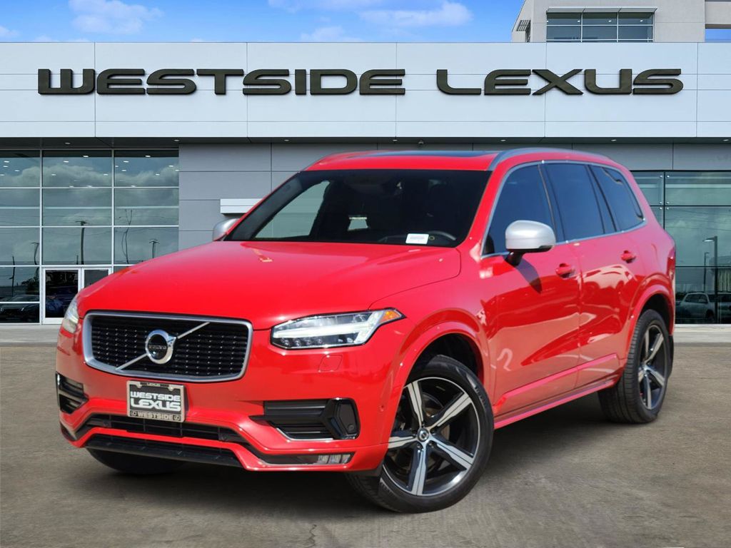2019 Volvo XC90 T6 R-Design Red at DeMontrond Automotive Group