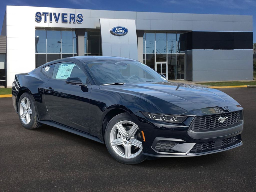 Shadow Black 2026 Ford Mustang Coupe Rear-Wheel Drive Automatic