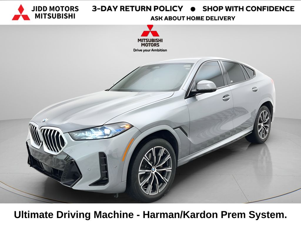 Gray 2025 BMW X6 xDrive40i AWD SUV / Crossover All-Wheel Drive 8-Speed Automatic