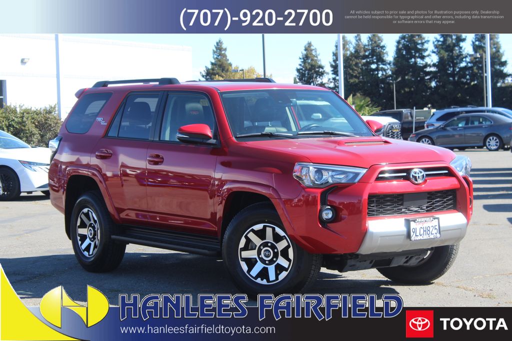Barcelona Red Metallic 2024 Toyota 4Runner SUV / Crossover Four-Wheel Drive 5-Speed Automatic
