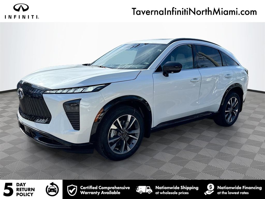 White 2027 INFINITI QX65 Luxe AWD SUV / Crossover All-Wheel Drive 