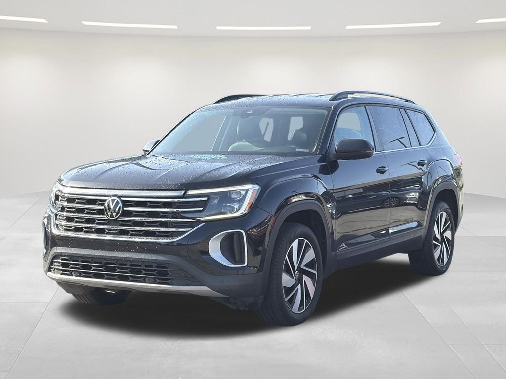 Deep Black Pearl 2024 Volkswagen Atlas SUV / Crossover Front-Wheel Drive 8-Speed Automatic