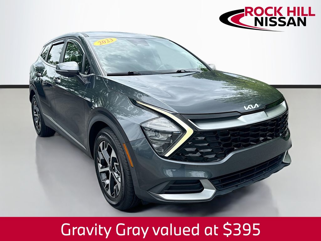Gravity Gray 2023 Kia Sportage SUV / Crossover Front-Wheel Drive 8-Speed Automatic