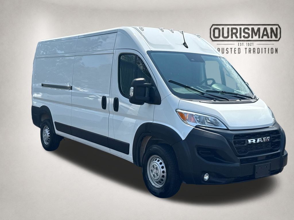 Bright White Clearcoat 2026 RAM ProMaster Van Front-Wheel Drive 9-Speed Automatic