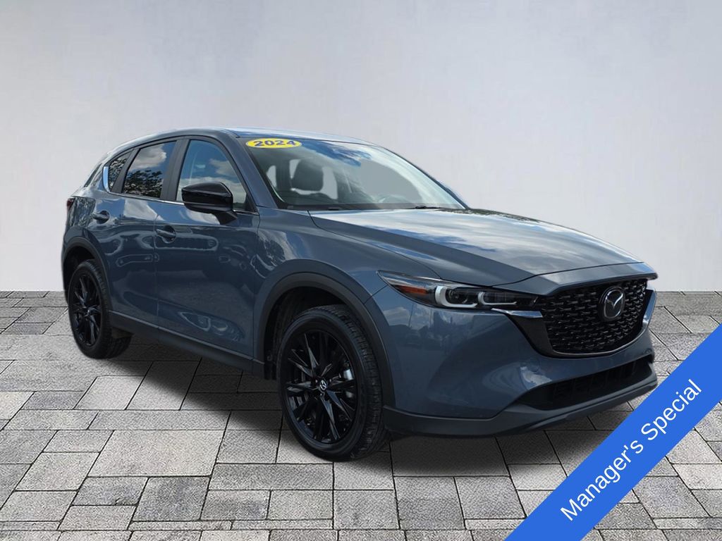 Gray Metallic 2024 Mazda CX-5 2.5 S Carbon Edition AWD SUV / Crossover All-Wheel Drive 6-Speed Automatic
