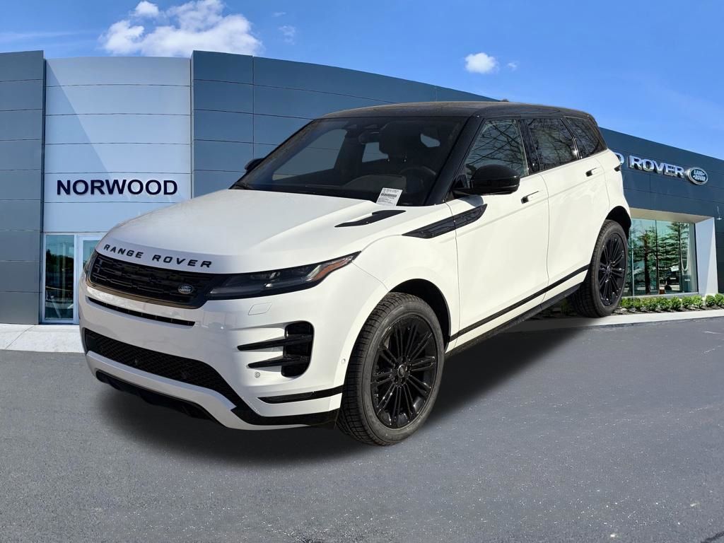 White 2026 Land Rover Range Rover Evoque P250 Dynamic SE AWD SUV / Crossover All-Wheel Drive 9-Speed Automatic