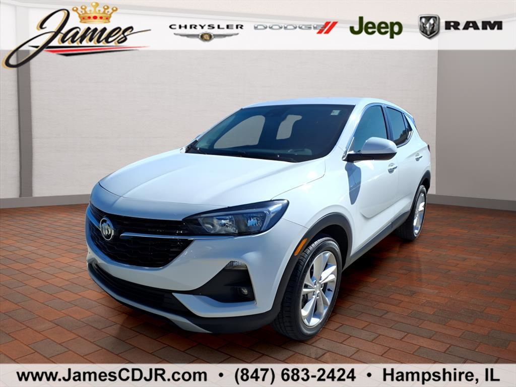 Summit White 2023 Buick Encore GX SUV / Crossover Front-Wheel Drive Continuously Variable Transmission