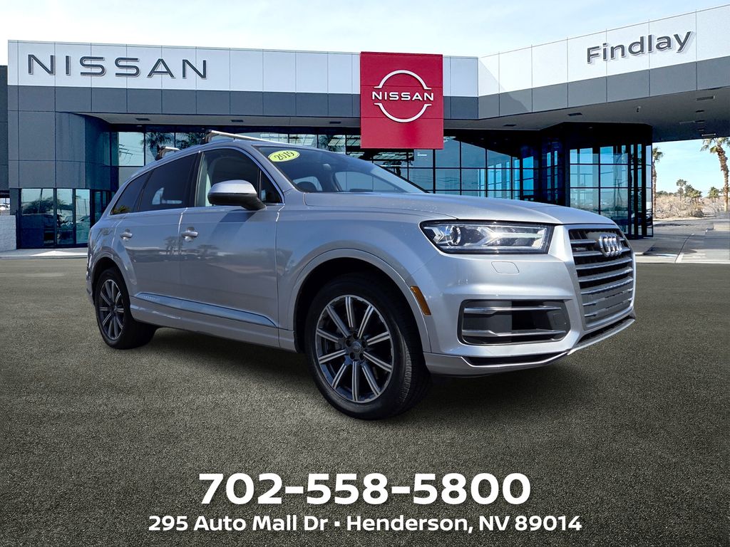 Florett Silver Metallic 2019 Audi Q7 45 TFSI quattro Premium SUV / Crossover All-Wheel Drive 8-Speed Automatic