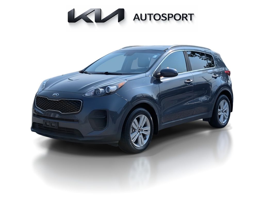Pacific Blue 2017 Kia Sportage SUV / Crossover Front-Wheel Drive 6-Speed Automatic