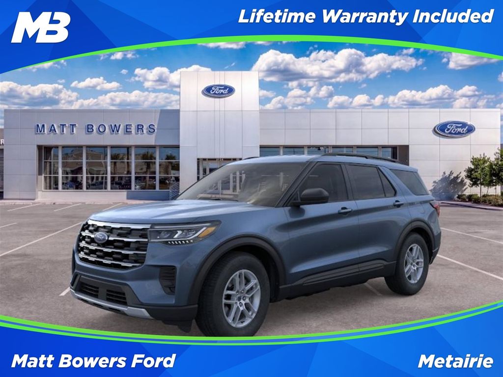 Vapor Blue Metallic 2026 Ford Explorer SUV / Crossover Rear-Wheel Drive Automatic