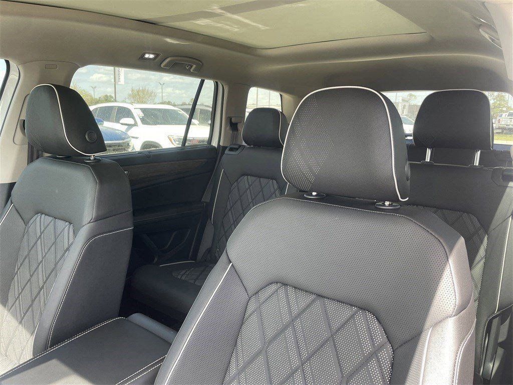 2025 Volkswagen Atlas 2.0T SEL Premium R-Line White at DeMontrond Automotive Group