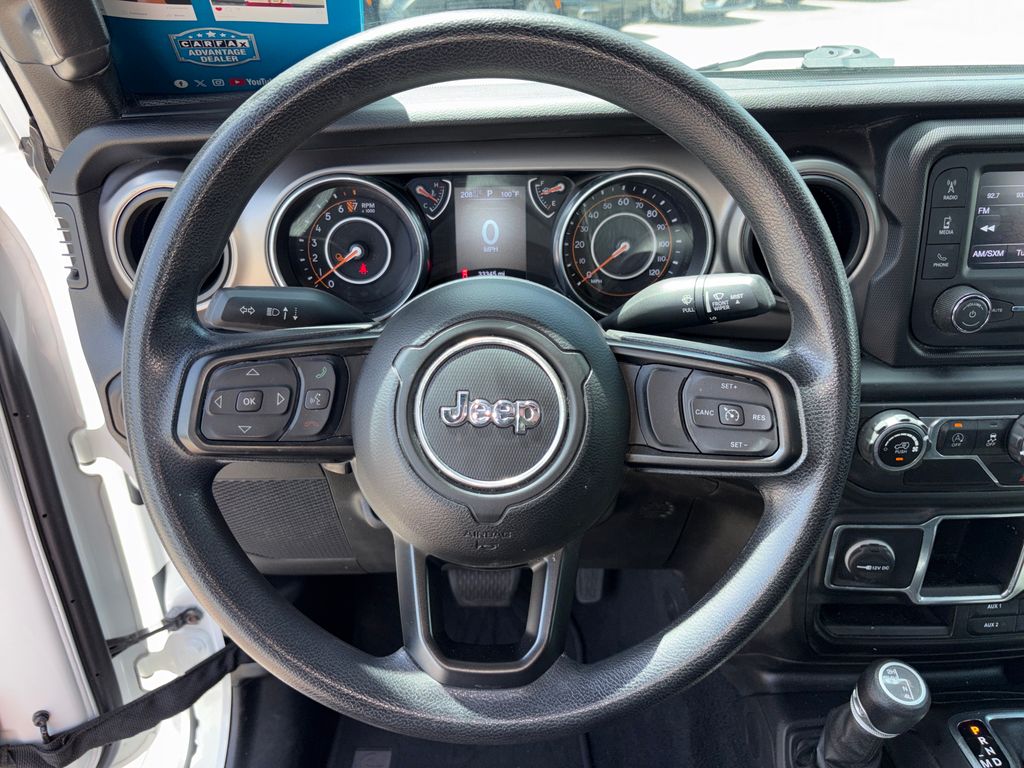 Certified Used 2020 White Jeep Sport image 17