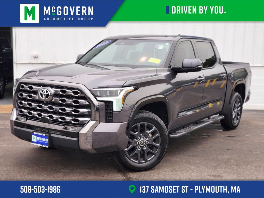 Magnetic Gray Metallic 2023 Toyota Tundra Pickup Truck Four-Wheel Drive Automatic