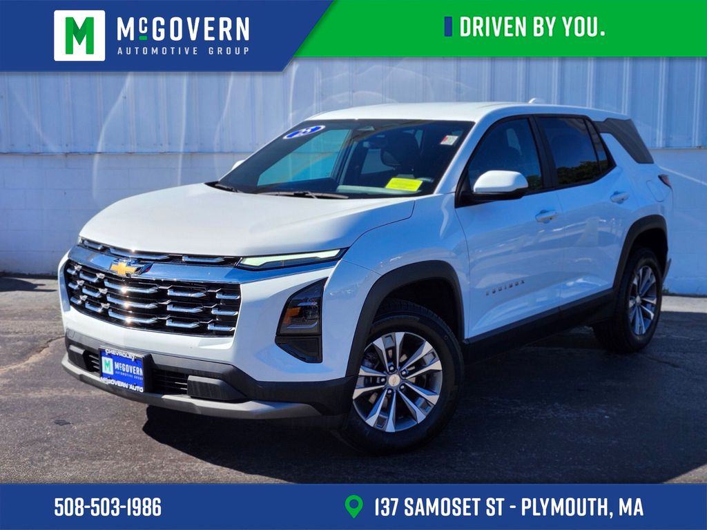 Summit White 2025 Chevrolet Equinox SUV / Crossover Four-Wheel Drive 8-Speed Automatic