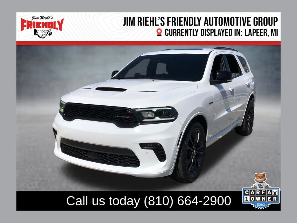 White Knuckle Clearcoat 2023 Dodge Durango SUV / Crossover All-Wheel Drive 8-Speed Automatic