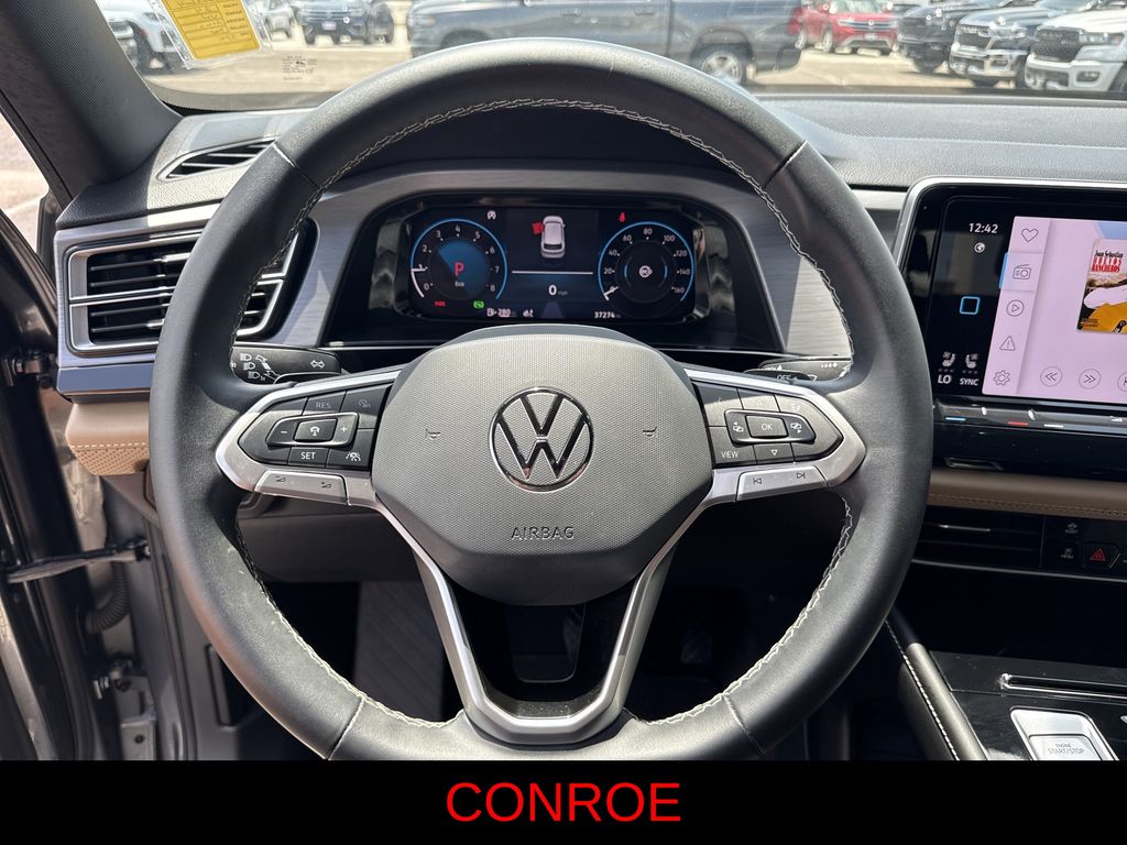 2024 Volkswagen Atlas Cross Sport 2.0T SE w/Technology Gray at DeMontrond Auto Country