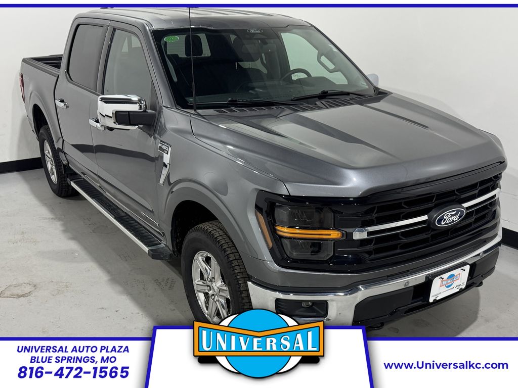 Carbonized Gray Metallic 2024 Ford F-150 Pickup Truck Four-Wheel Drive Automatic