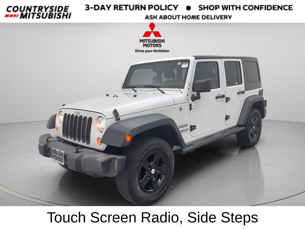 Bright White Clearcoat 2016 Jeep Wrangler SUV / Crossover Four-Wheel Drive 5-Speed Automatic