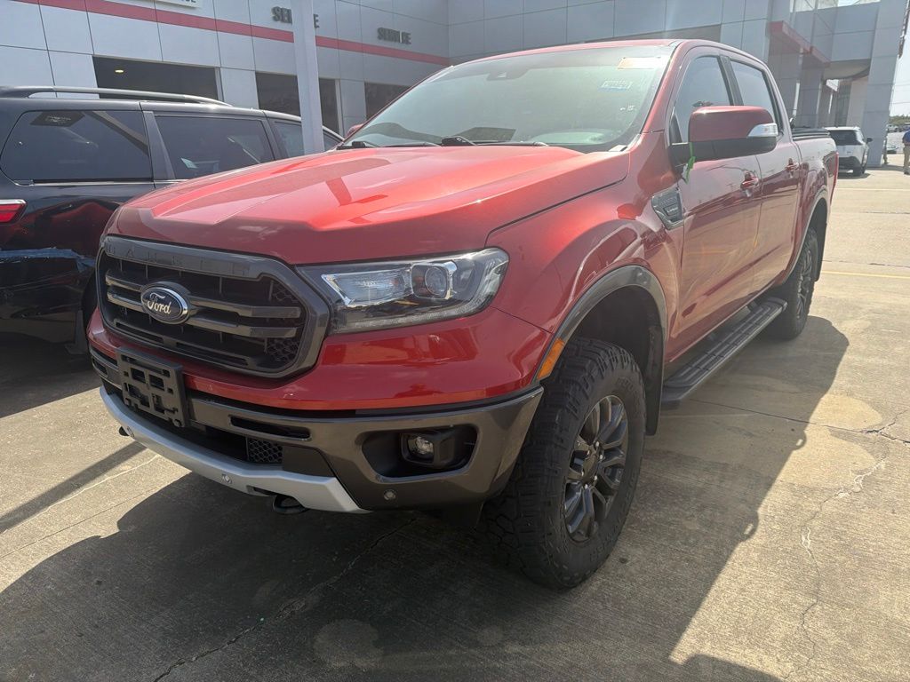Hot Pepper Red Metallic Tinted Clearcoat 2019 Ford Ranger Pickup Truck Four-Wheel Drive Automatic