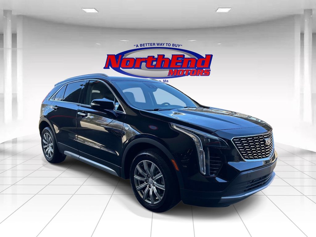 Stellar Black Metallic 2023 Cadillac XT4 Premium Luxury AWD SUV / Crossover Four-Wheel Drive 9-Speed Automatic