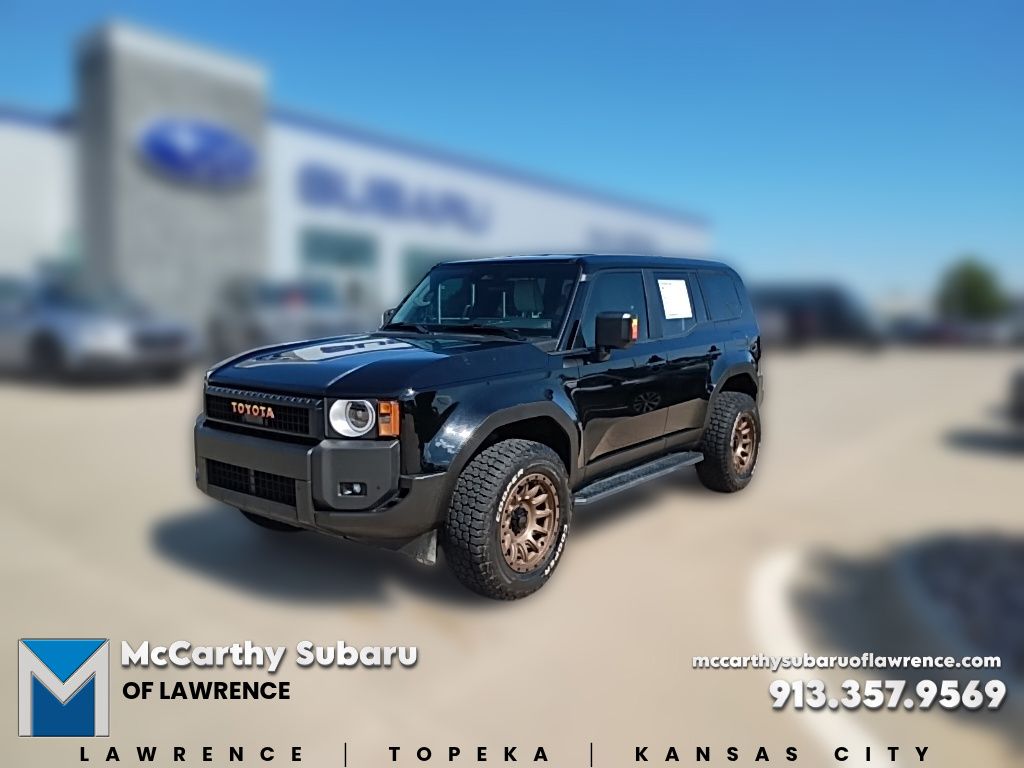Black 2025 Toyota Land Cruiser SUV / Crossover Four-Wheel Drive 8-Speed Automatic