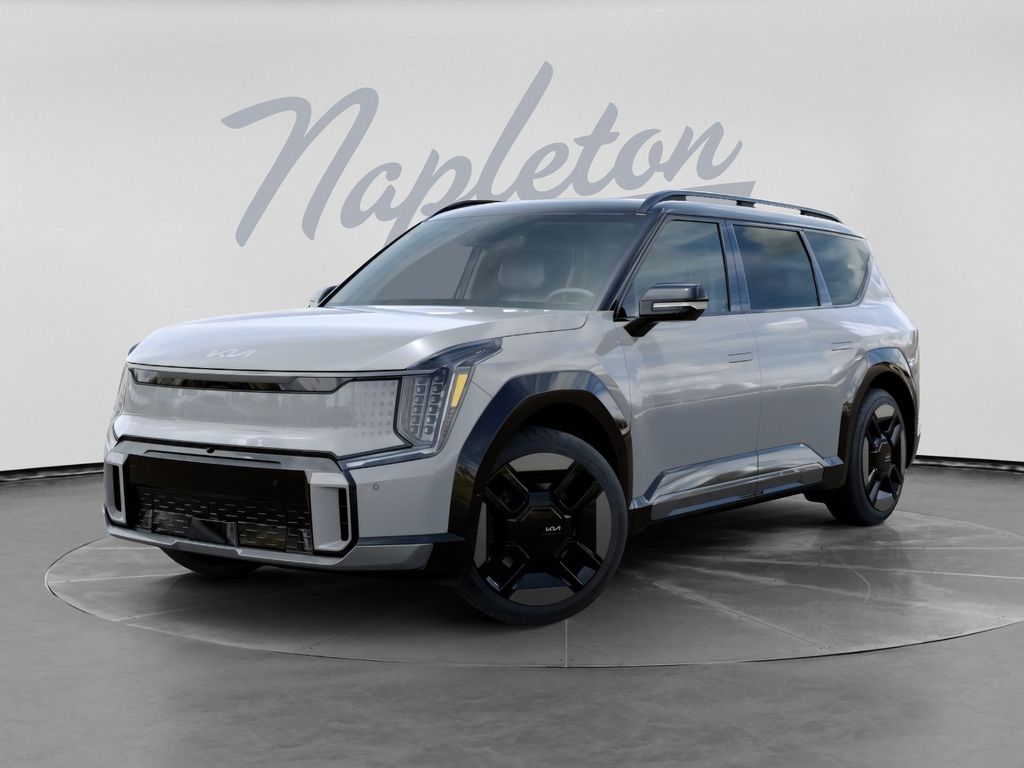 Wolf Gray/Ebony Black Roof 2026 Kia EV9 SUV / Crossover All-Wheel Drive 1-Speed Automatic