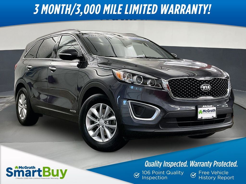 Gray (Platinum Graphite) 2017 Kia Sorento SUV / Crossover All-Wheel Drive 6-Speed Automatic