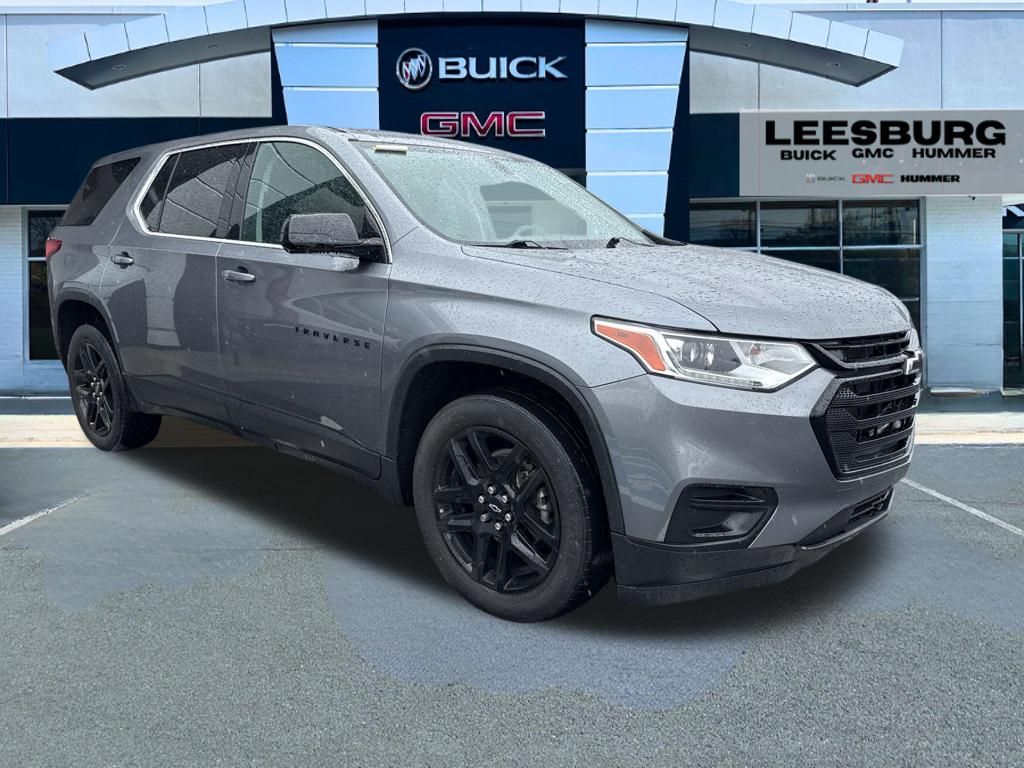 Gray (Satin Steel Metallic) 2021 Chevrolet Traverse SUV / Crossover Front-Wheel Drive 9-Speed Automatic