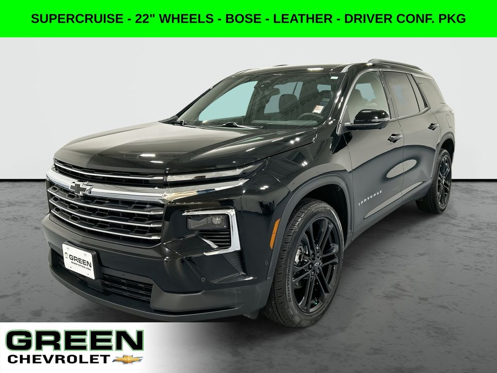 Mosaic Black Metallic 2025 Chevrolet Traverse LT FWD SUV / Crossover Front-Wheel Drive 8-Speed Automatic