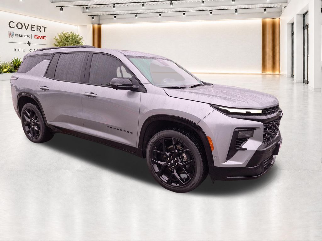 Sterling Gray Metallic 2024 Chevrolet Traverse SUV / Crossover Four-Wheel Drive 8-Speed Automatic