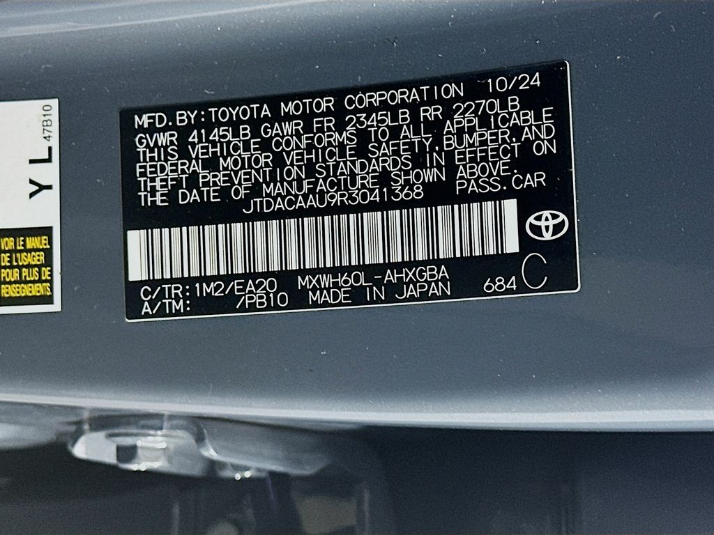 2024 Toyota Prius XLE 23