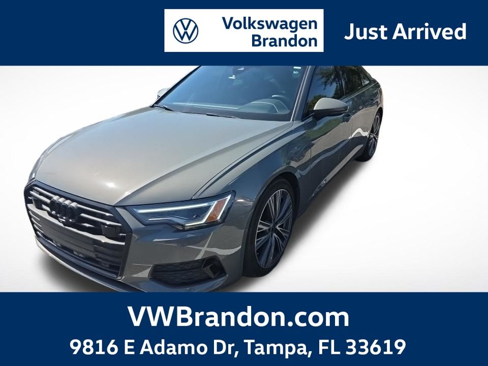 Chronos Gray Metallic 2023 Audi A6 Sedan All-Wheel Drive 7-Speed Automatic