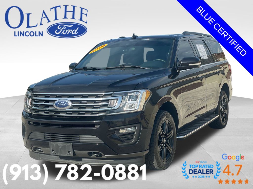 Agate Black 2020 Ford Expedition SUV / Crossover Four-Wheel Drive Automatic