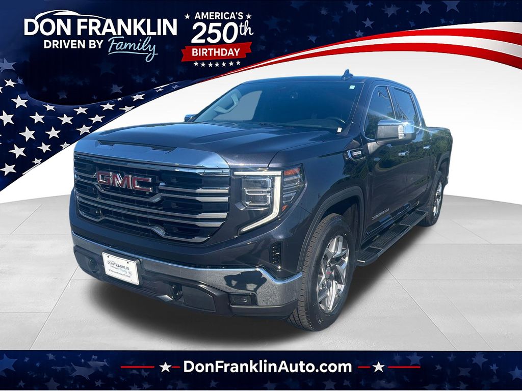Titanium Rush Metallic 2023 GMC Sierra 1500 Pickup Truck Four-Wheel Drive Automatic