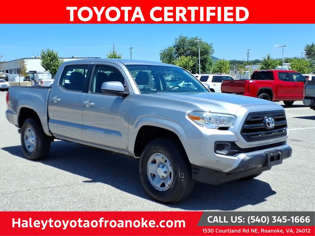 Silver Sky Metallic 2017 Toyota Tacoma Pickup Truck Four-Wheel Drive 6-Speed Automatic