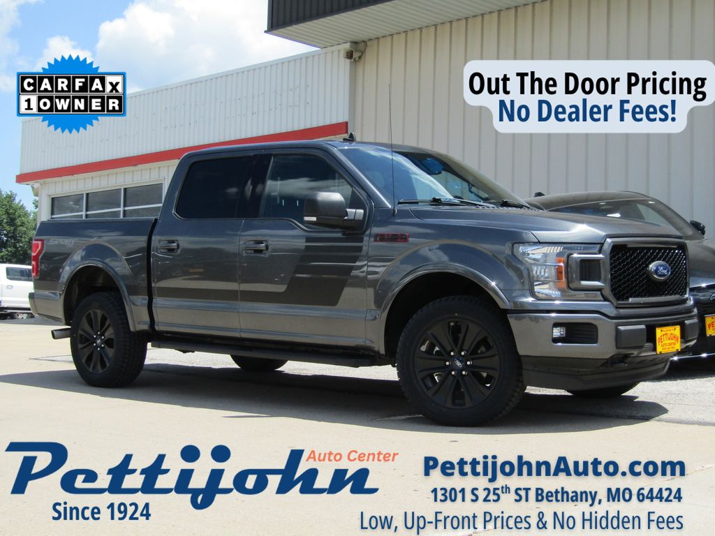Gray (Magnetic) 2019 Ford F-150 Pickup Truck Four-Wheel Drive Automatic