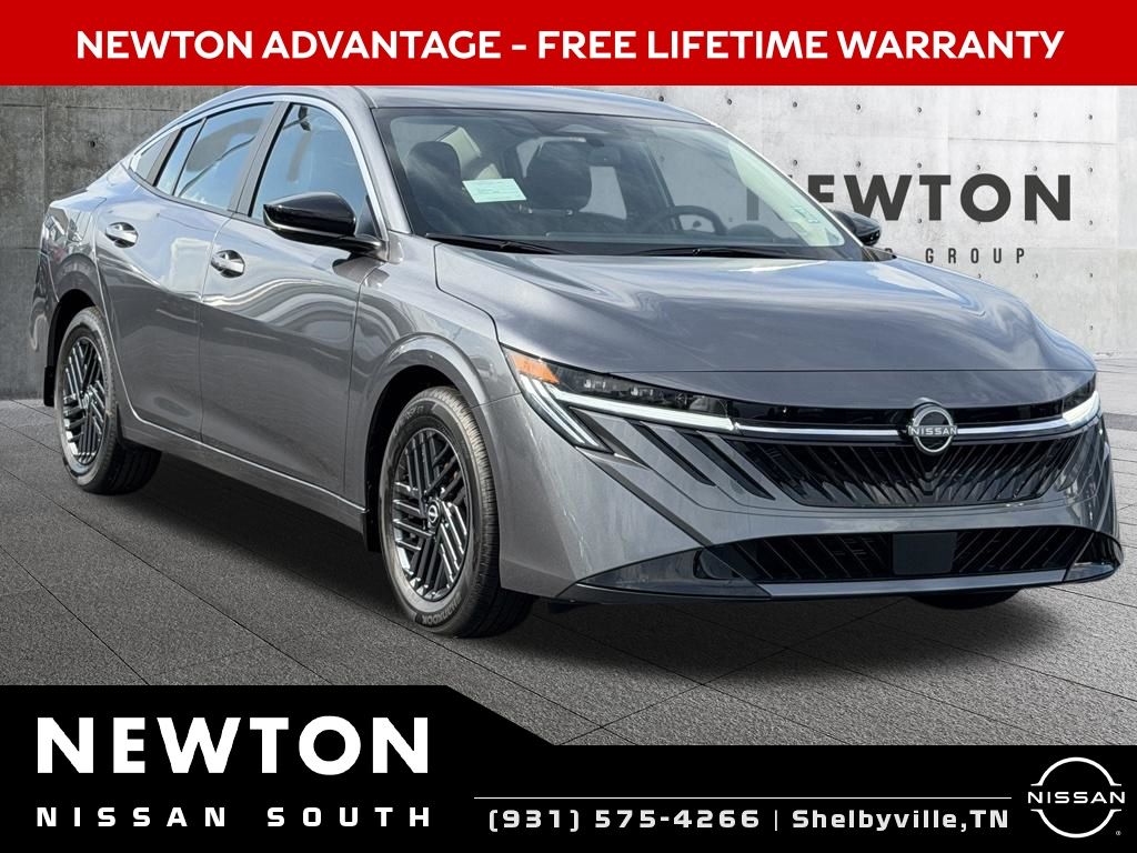 Gray (Gun Metallic) 2026 Nissan Sentra Sedan Front-Wheel Drive Continuously Variable Transmission