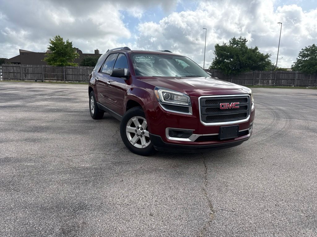 Red 2016 GMC Acadia SLE-1 FWD SUV / Crossover Front-Wheel Drive 6-Speed Automatic