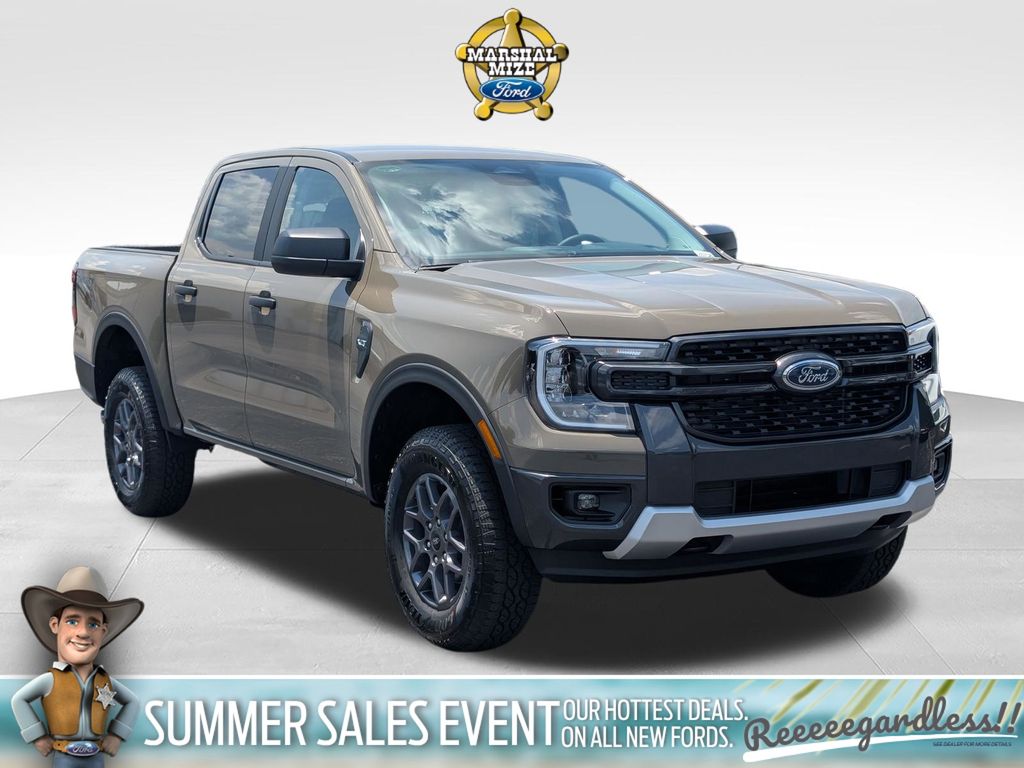 Marsh Gray 2026 Ford Ranger Pickup Truck Four-Wheel Drive Automatic