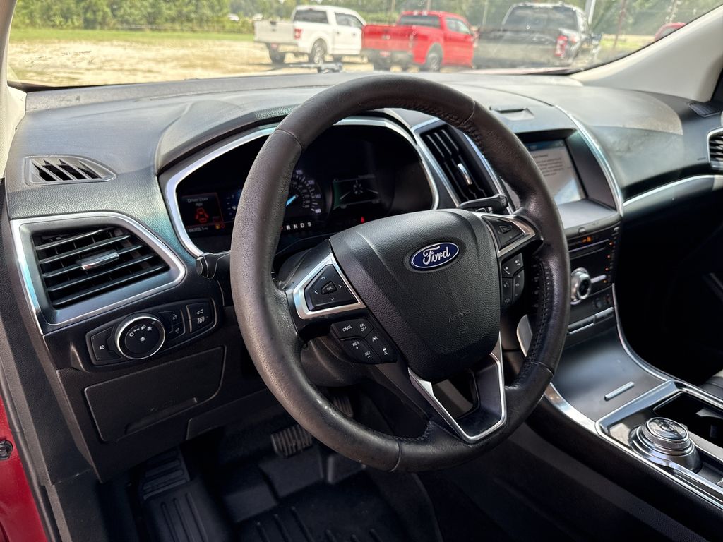 2019 Ford Edge Titanium Red at Community Kia