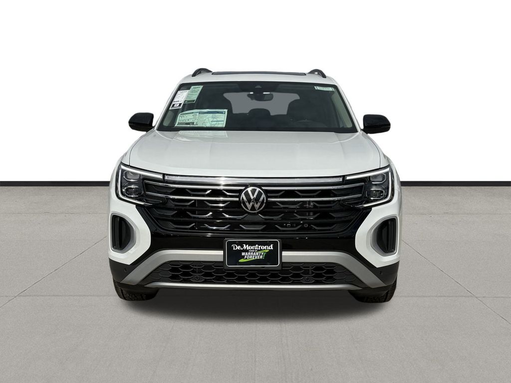2026 Volkswagen Atlas 2.0T Peak Edition White at DeMontrond Auto Country